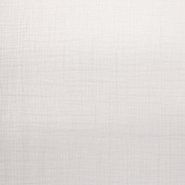 MTM organic cotton crinkle double gauze - creamy white 1.5 yds