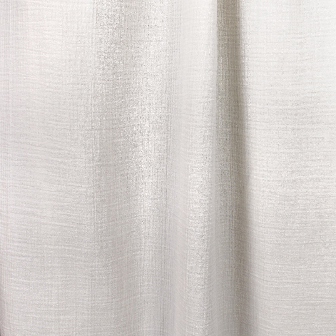MTM organic cotton crinkle double gauze - creamy white 1.5 yds