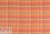 NY designer cotton gauze spice tones plaid