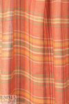 NY designer cotton gauze spice tones plaid 1.125 yds