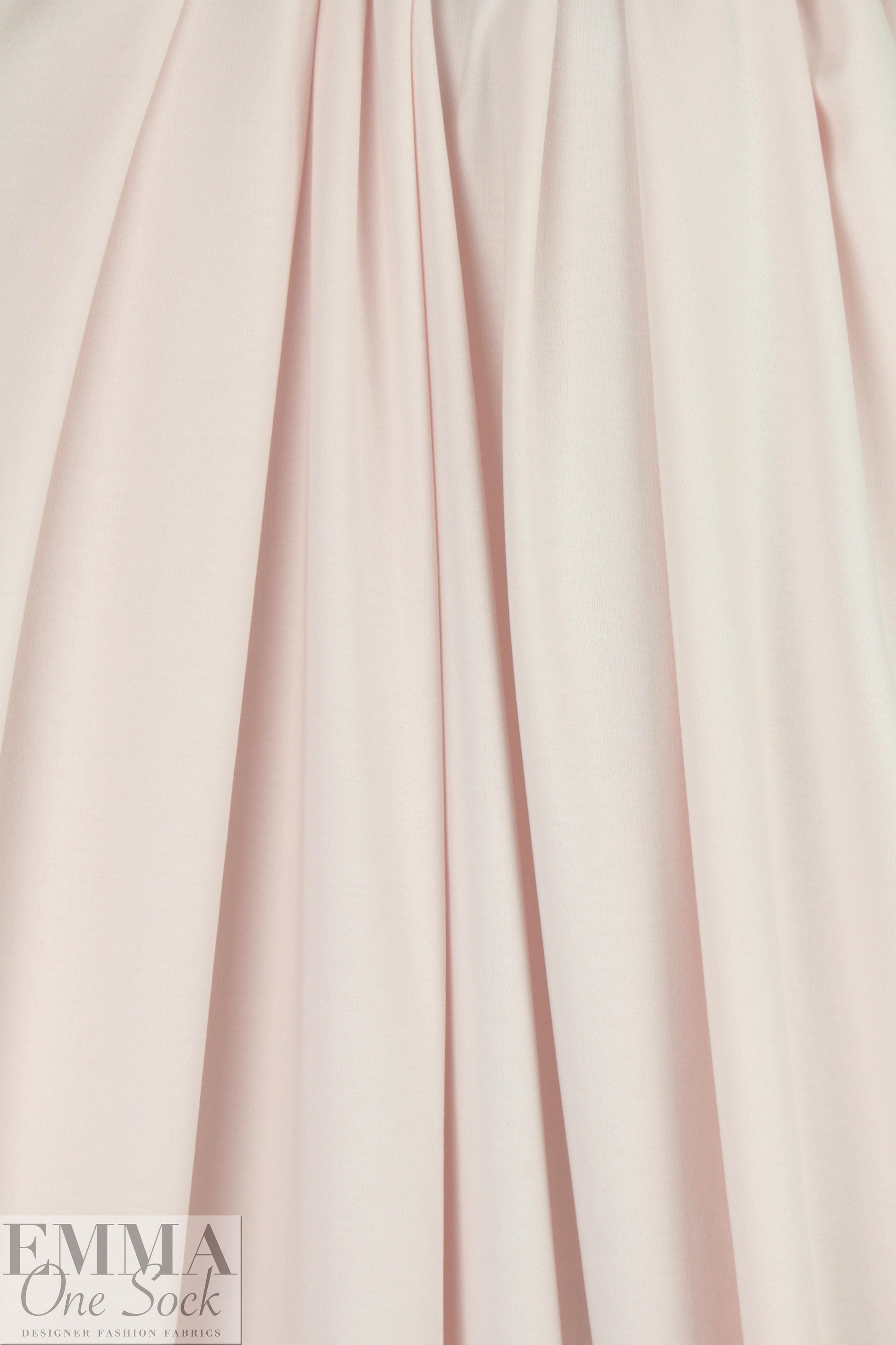 organic cotton interlock, Oeko-Tex certified - baby pink 2.25 yd