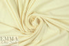 organic cotton interlock, Oeko-Tex certified - pale butter 1.25 yds