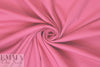 combed cotton 11 oz. interlock knit - pink rose 1.33 yds