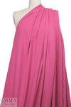 combed cotton 11 oz. interlock knit - pink rose 1.375 yd