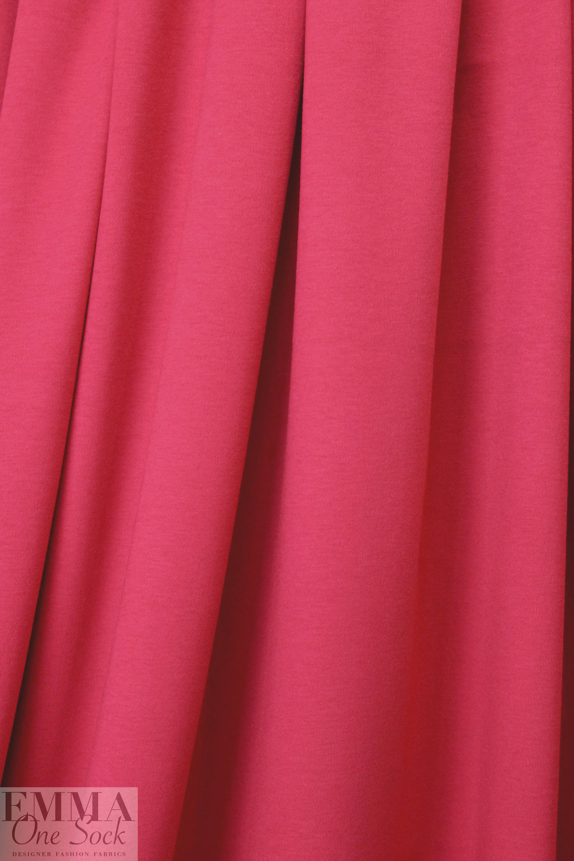 combed cotton 11 oz. interlock knit - azalea