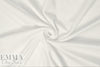 combed cotton 11 oz. interlock knit - creamy white 1.75 yds