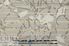 French taupey gray floral cotton stretch jacquard