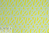 famous designer cotton blend 'angles' reversible jacquard 1.625 yd