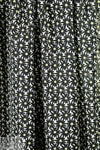 NY designer black/yellow floral cotton jacquard 1.5 yd