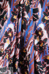 famous designer jacquard knit - red/blue floral 2.5 yds