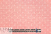 Japanese lightweight cotton jacquard - coral dot 1.125 yds