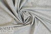 100% organic cotton jersey, Oeko-Tex - lt. gray heather 2 yds