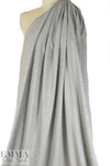 100% organic cotton jersey, Oeko-Tex - lt. gray heather