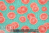 Dutch digital 'citrus treat' knit Oeko-Tex certified 1.125 yds