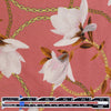 Italian 'chains and blossoms' cotton/spandex knit