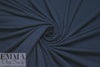 organic cotton/spandex lightweight knit - navy 1 yard
