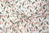 organic cotton jersey - little pink flowers .66 yds