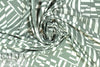 designer digital cotton knit print - shale graphic 1.3 yds