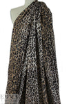 NY designer digital cotton knit - leopard