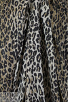NY designer digital cotton knit - leopard 1 yard