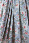 NY designer digital cotton knit - hibiscus