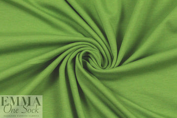 Dutch 240 gms cotton/lycra knit - mossy green 1.625 yds