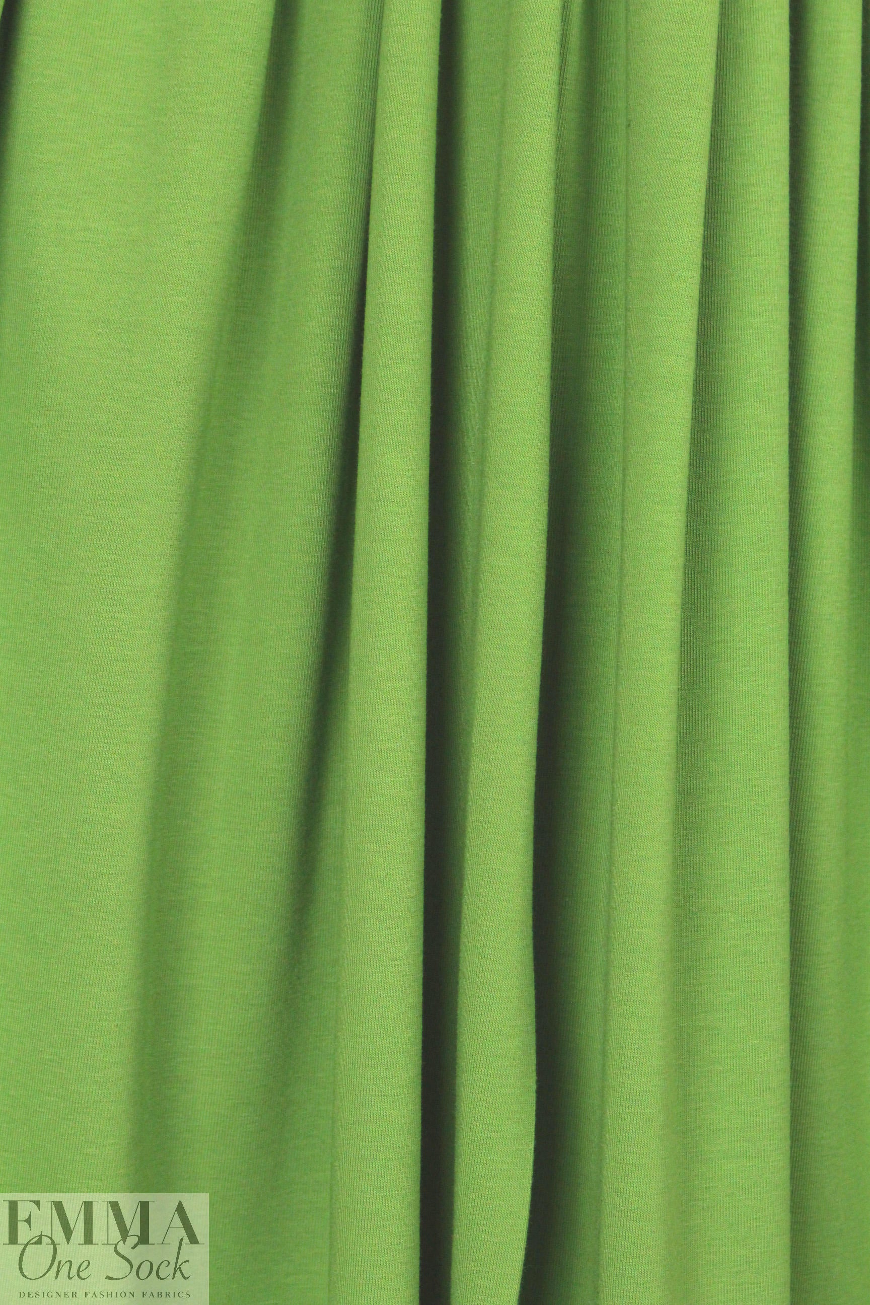 Dutch 220 gms cotton/spandex knit - mossy green .625 yds