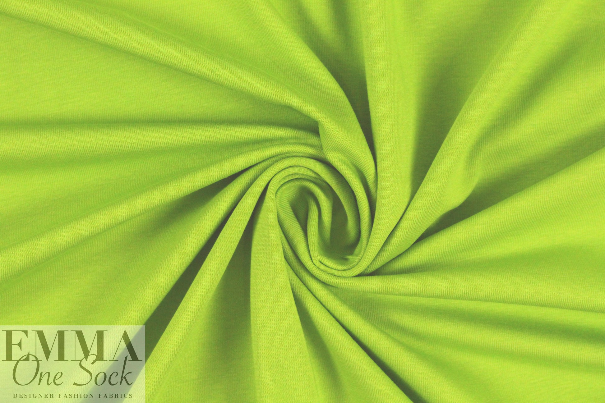 Dutch 220 gms cotton/lycra knit - spring green 1.125 yds