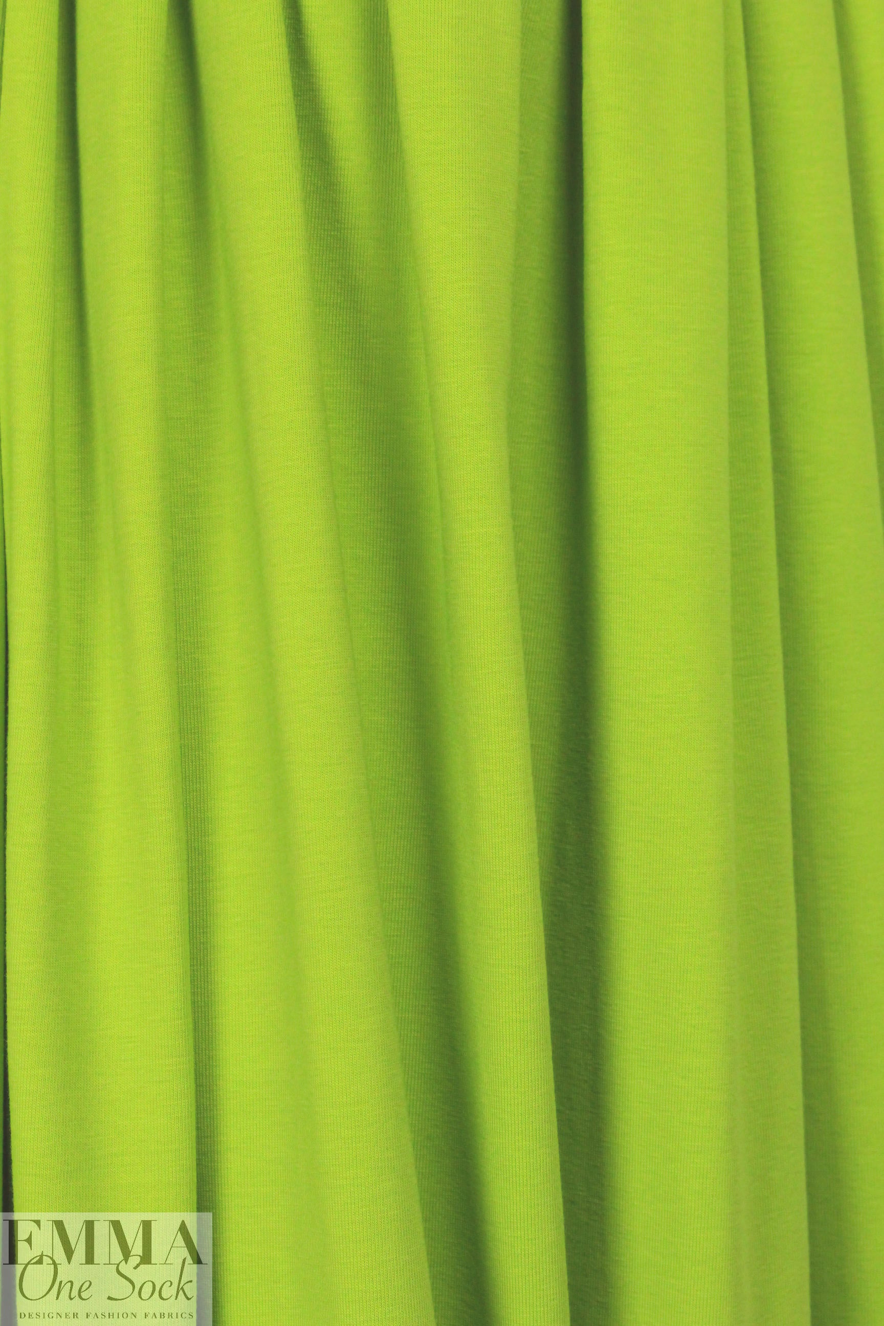 Dutch 240 gms cotton/lycra knit - spring green 2.125 yds