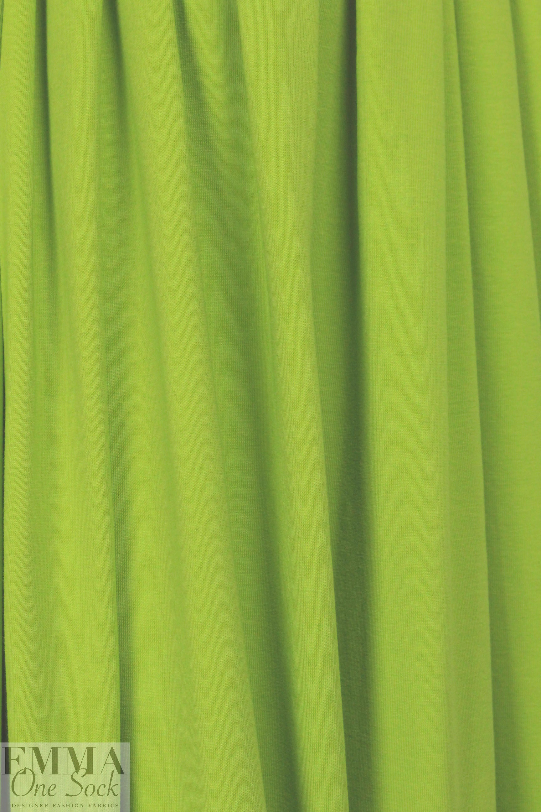 Dutch 220 gms cotton/spandex knit - spring green 1.25 yds
