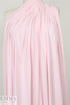 Dutch 220 gms cotton/spandex knit - baby pink 1.25 yd