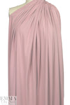 Dutch 220 gms cotton/lycra knit - antique rose .875 yds