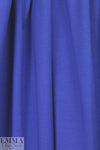 Dutch 220 gms cotton/lycra knit - electric blue 2 yds
