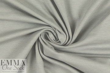 Dutch 220 gms cotton/lycra knit - dove gray 1 yard