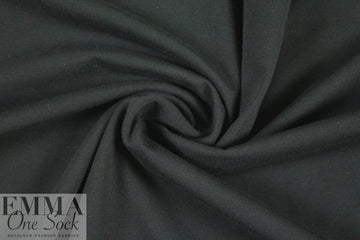 Dutch 220 gms cotton/spandex knit - black .5 yds