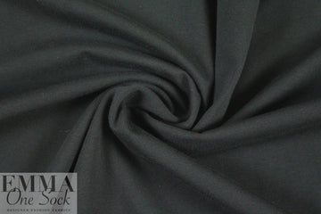 Dutch 220 gms cotton/lycra knit - black 2 yds
