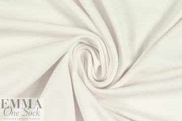Dutch 240 gms cotton/lycra knit - cream .75 yds