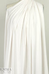 Dutch 240 gms cotton/lycra knit - cream 1.5 yds