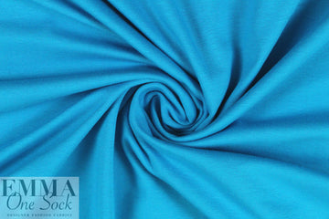 Dutch 220 gms cotton/spandex knit - peacock .625 yds