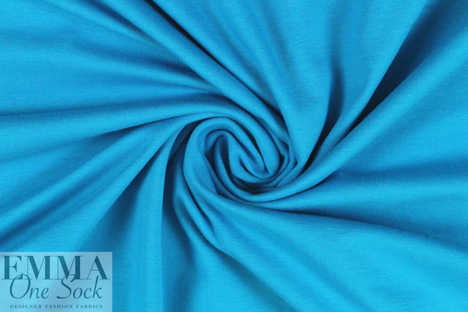 Dutch 240 gms cotton/lycra knit - peacock .75 yds
