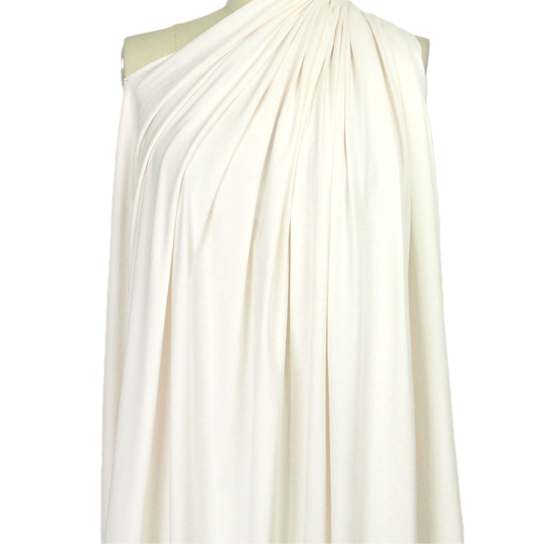 Dutch 220 gms cotton/lycra knit - cream .625 yds