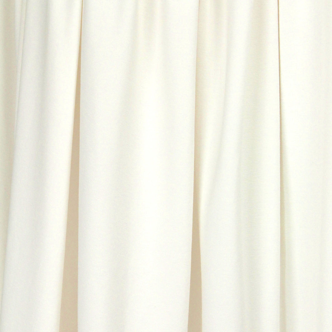 Dutch 220 gms cotton/lycra knit - cream .5 yds