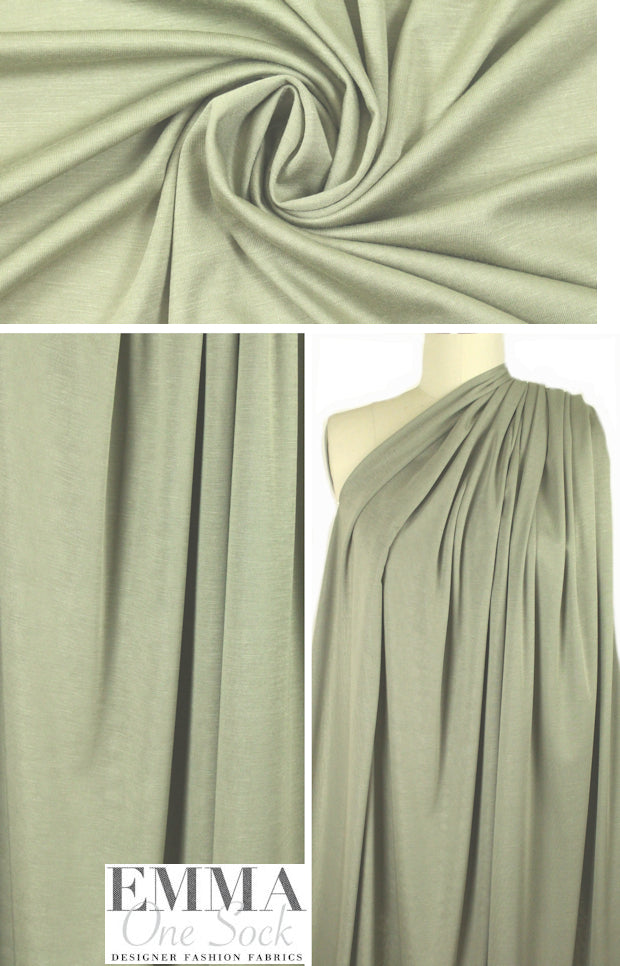 The0ry cotton lightweight knit - sage