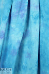 CA designer turquoise/indigo tie dye cotton knit