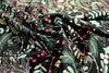 'winter birds' cotton lawn - mint/pink/black 1.625 yds