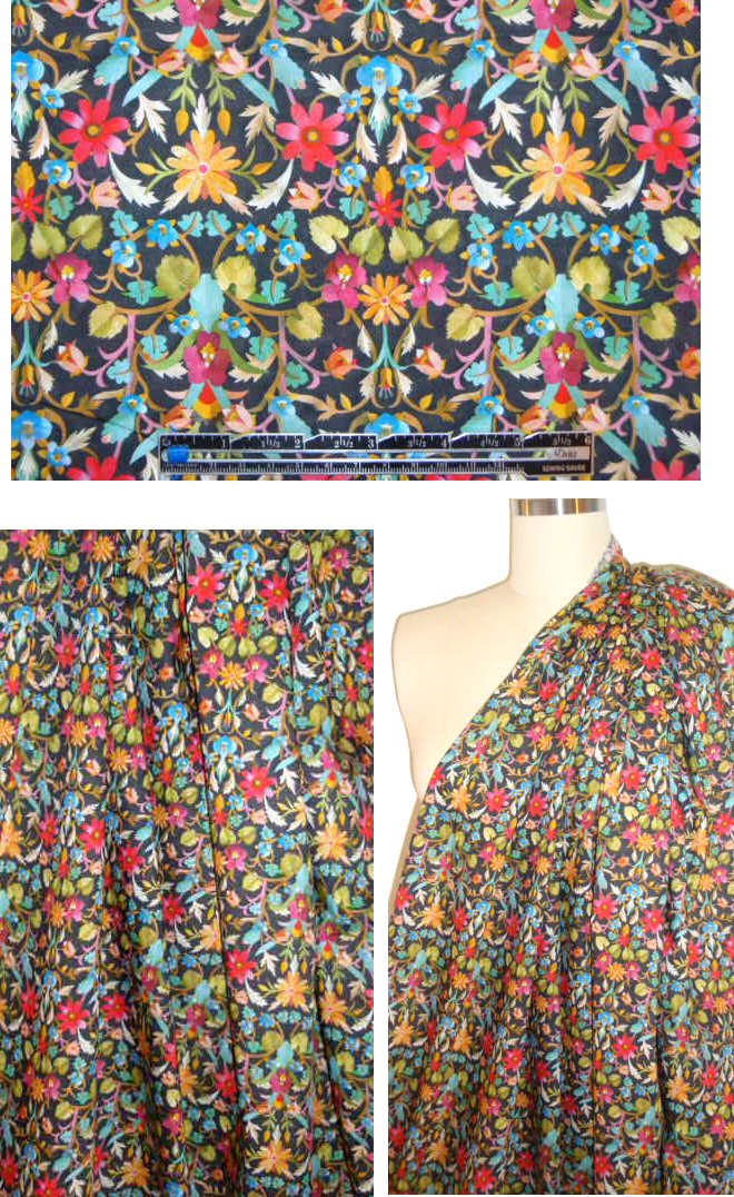Liberty Art Fabrics: 'Windrush-A' Tana lawn 1.70 yds