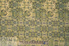 designer 'istanbul montage' cotton lawn - olive