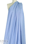 classic lightweight cotton shirting - blue mist 2 yd