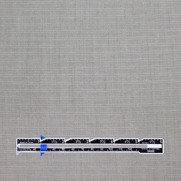 Italian 'double bead stripe' textured cotton/linen woven 2 yds