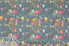 Dutch digital 'jellyfish' cotton/lycra knit - gray .75 yds